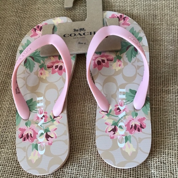 coach zak flip flop
